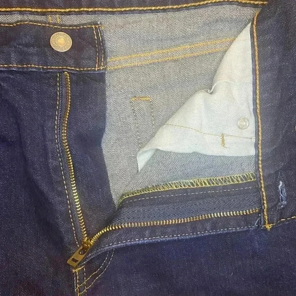 Mens Levi 510 Dark Jeans - 34x32 - Picture 7 of 7